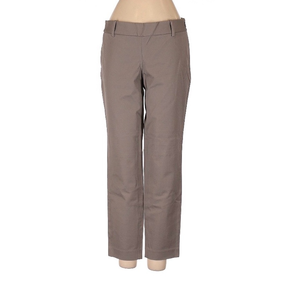 NWT ARITZIA Babaton Elliot Pants Grazer Slim Leg Grazer Brown Tan Khaki Size 4 - Picture 13 of 14